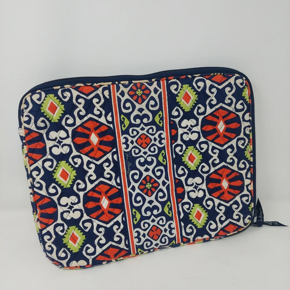 Vera Bradley Sun Valley Laptop Tablet Sleeve Protective Padded Carrying Case